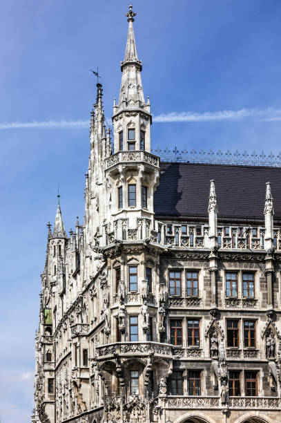 istock Munich town hall historical building, Germany, Marienplatz 1399235628