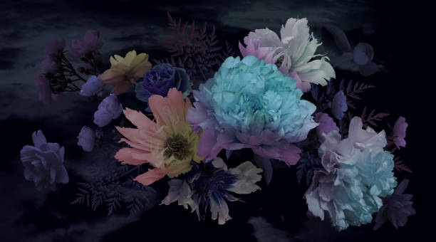 istock Summer bouquet. Luxurious garden flowers peonies. 1399237082