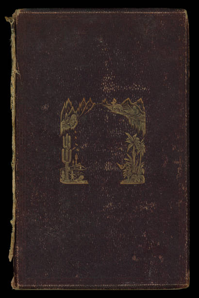 istock Antique Brown Hardcover Book 1399241852