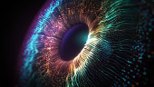 digital-eye-wave-lines-stock-hintergrund