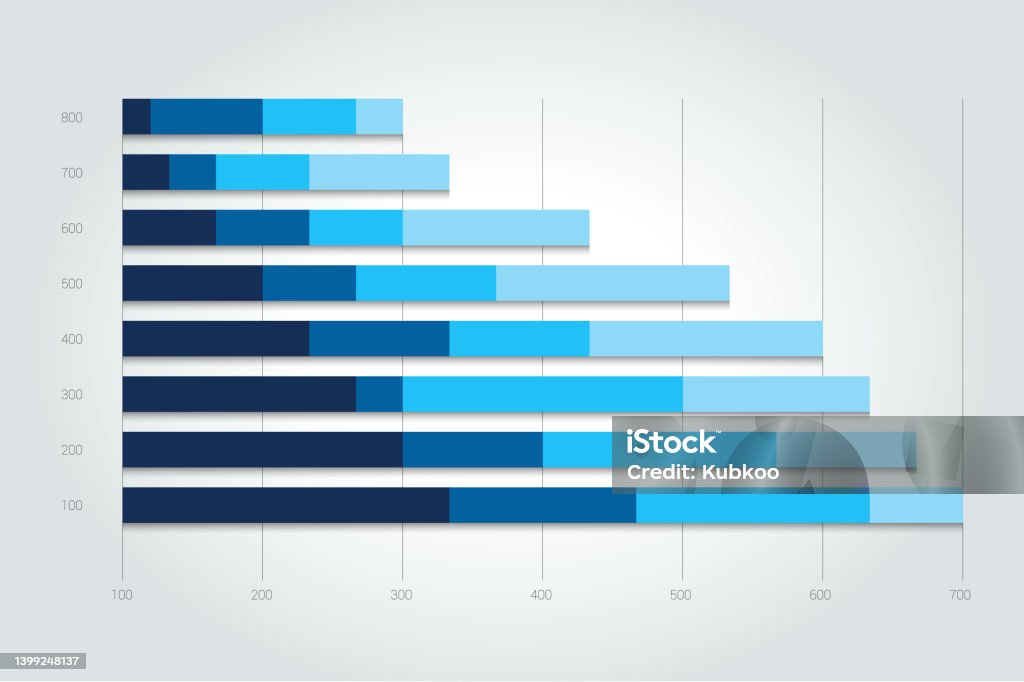 Simple Color Graph Flat Chart Graph Simply Color Editable Infographics Elements Stock ...