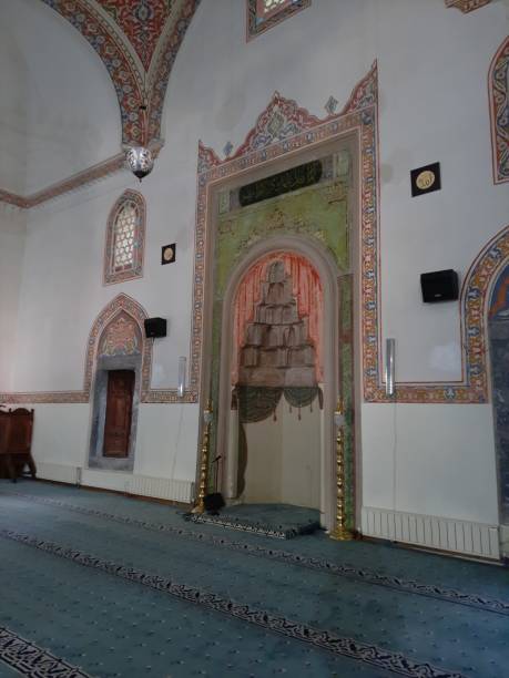 istock The interior of a carefully built mosque 1399252671