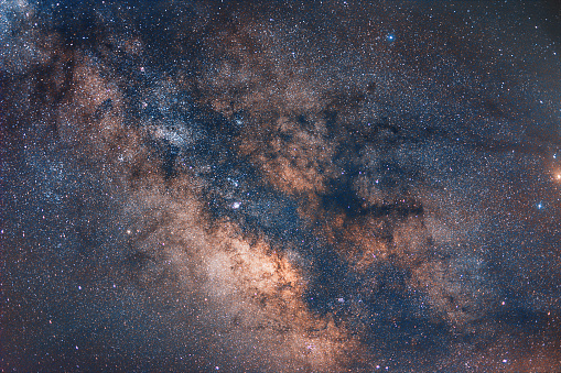 Over 4 hours total exposure data extracted from the Milky Way Galaxy core.