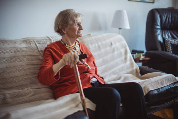 istock Senior woman at home 1399260676