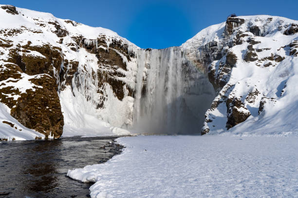istock The Skogafoss waterfall in Iceland 1399264415