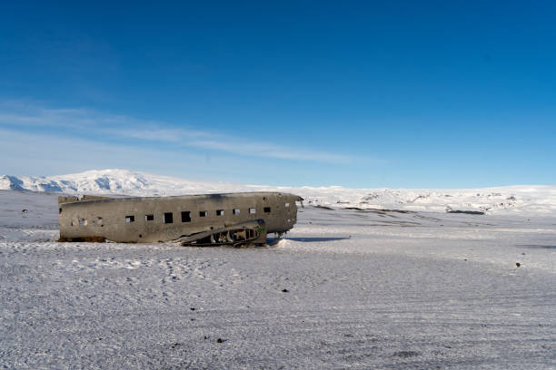 istock Abandoned military aircraft in Iceland 1399264427