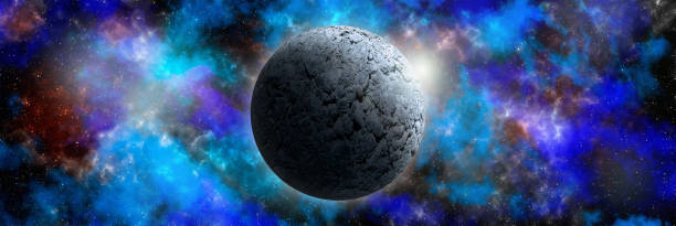 istock Unknown planet from outer space. Space nebula. Cosmic cluster of stars. Outer space background. 3D Illustration 1399269022