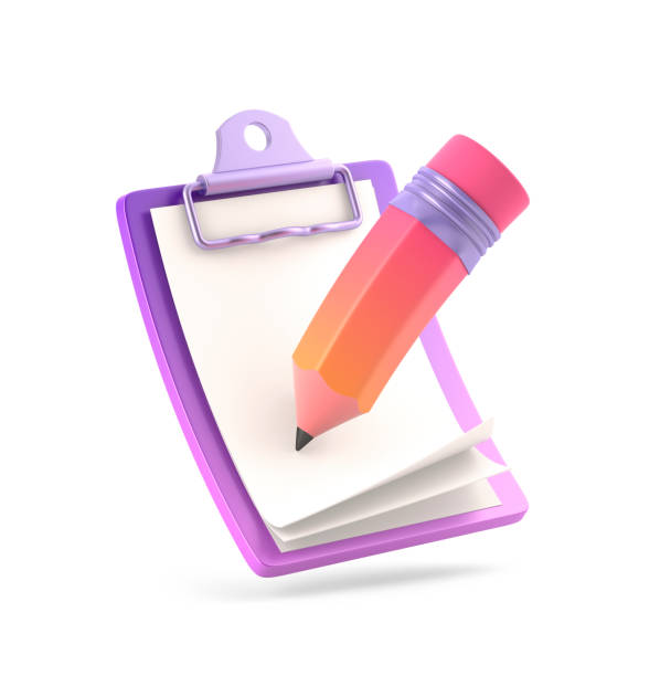 istock Clipboard and Pencil on white background 1399269937