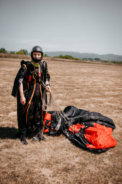 istock The paratrooper and the parachute 1399271532