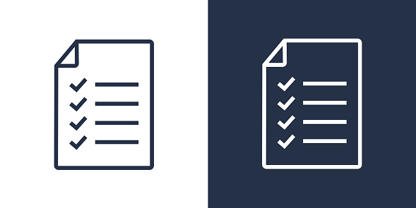 istock Document checklist icon 1399272730