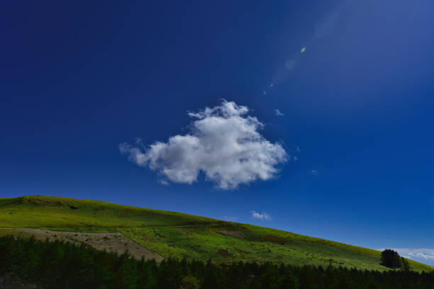 istock Clouds floating on the autumn plateau 1399274796