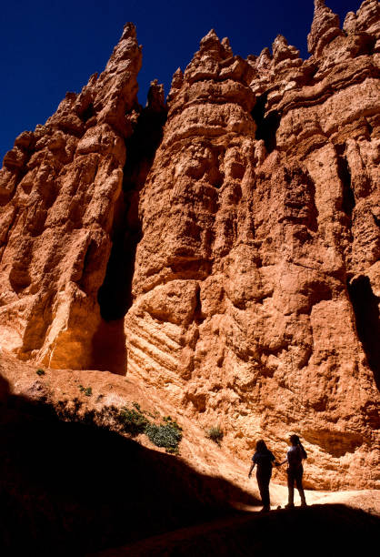 Bryce Canyon National Park - Navajo Loop Trail Silhouettes - 1998
