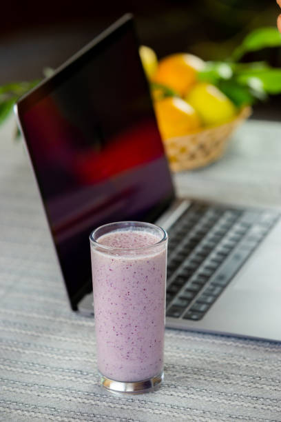 istock Nature work station in home office 1399284355