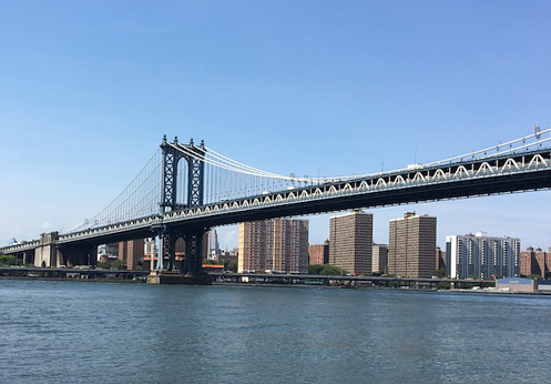 Manhattan Bridge and Downtown skyline