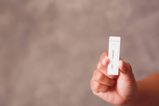 istock Positive results using the rapid test for COVID-19, the 2019 novel coronavirus. 1399297544