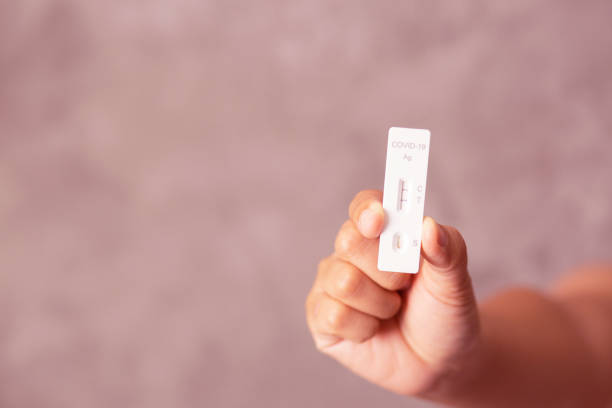 istock Positive results using the rapid test for COVID-19, the 2019 novel coronavirus. 1399297548