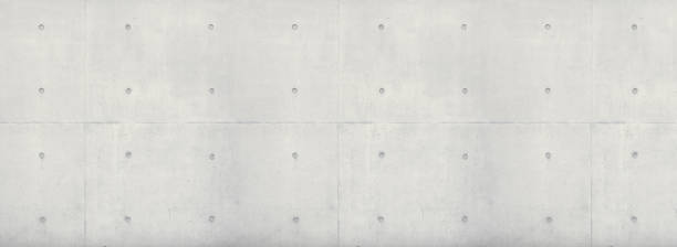 Betonwand Textur Muster Exposed concrete wall not plastered or veneered - Visible surfaces - Design functions concrete in formwork stock pictures, royalty-free photos & images