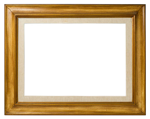 Old  wood frame. stock photo