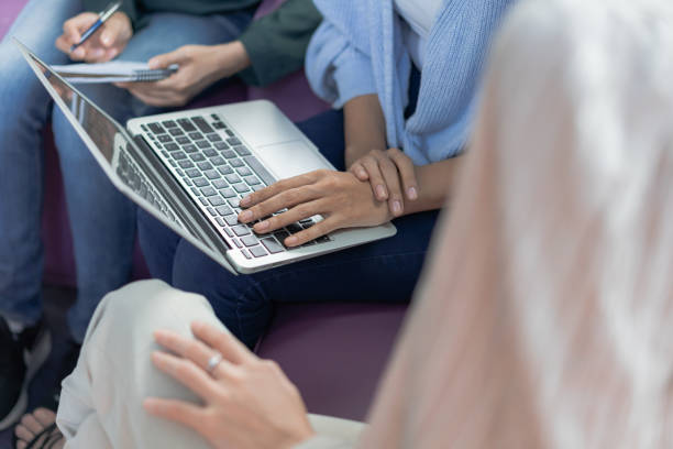 istock Discussion at a lounge Stock Photo 1399312776