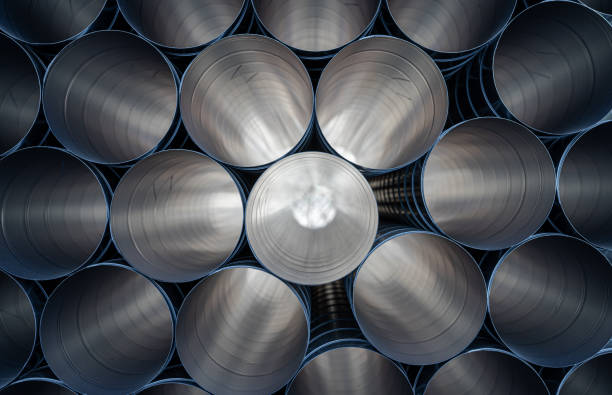istock Full Frame Shot Of Pipes 1399330451