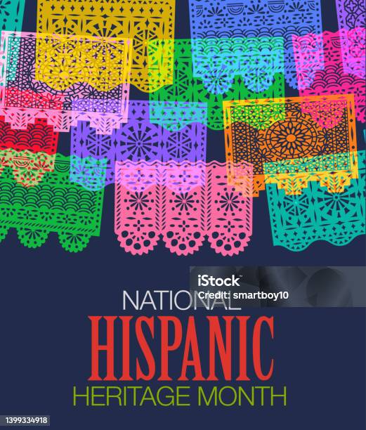 National Hispanic Heritage Month Stock Illustration - Download Image Now - National Hispanic Heritage Month, Day Of The Dead, Design