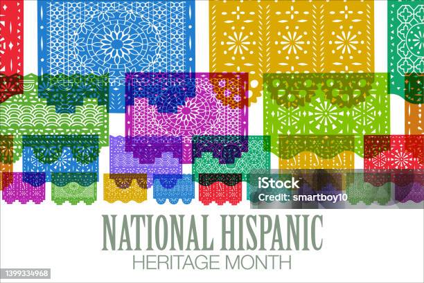 National Hispanic Heritage Month Stock Illustration - Download Image Now - National Hispanic Heritage Month, Pattern, Mexican Culture
