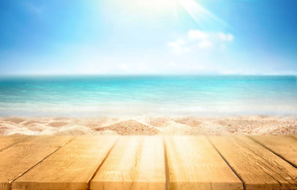 istock Background image for creativity on the theme of summer holidays at sea. 1399336703