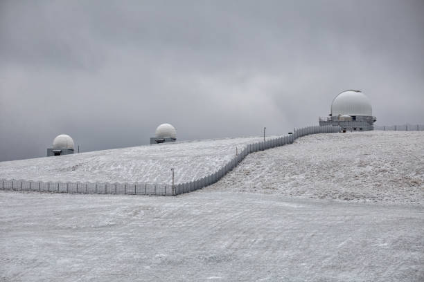 Caucasian Mountain Observatory stock photo