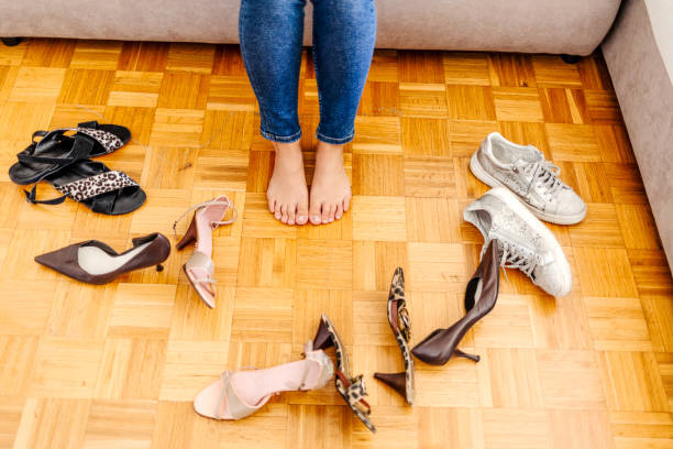 istock So many shoes, so little time. 1399347721
