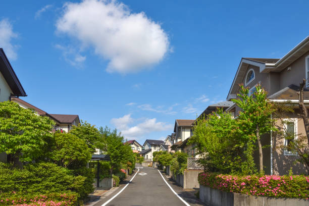 istock Japan's residential area. 1399347845