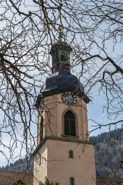 kościół św. marii w chur w szwajcarii - chur zdjęcia i obrazy z banku zdjęć