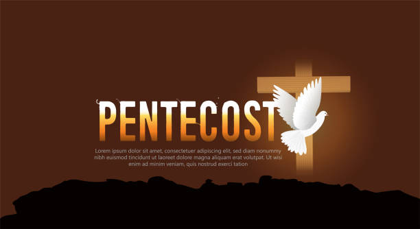 pfingsten, pfingstsonntag - pfingsten stock-grafiken, -clipart, -cartoons und -symbole