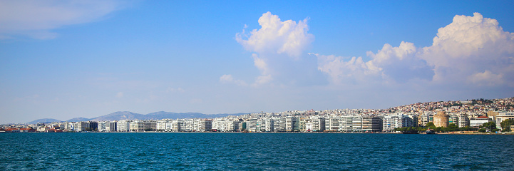 Panorama of Thessaloniki, Greece.