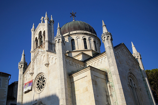 Orthodox church in Herceg Novi old town, Montenegro.