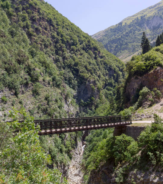 istock The bridge across the gorge 1399364741