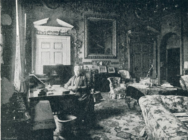 istock Mansion House Lady Mayoresses Bedroom in Victorian Era 19th Century 1399365022