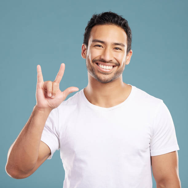 istock Handsome young mixed race man gesturing 