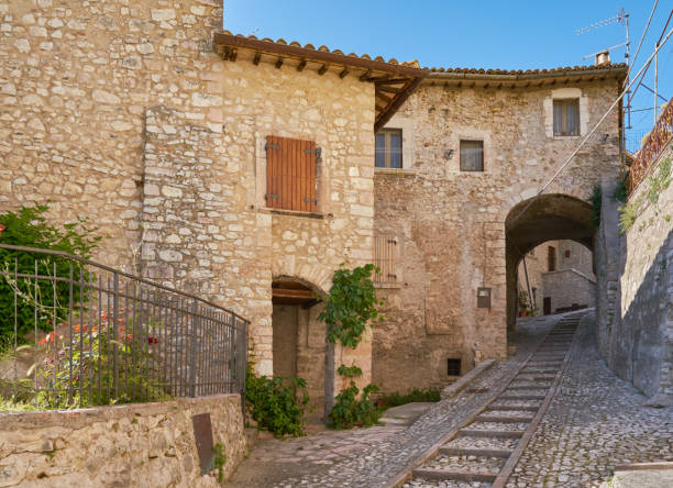 istock Vallo di Nera cityscape, Umbria Italy 1399367276