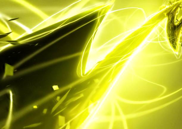 istock Illustration of flash in the concept of science technology 1399370338
