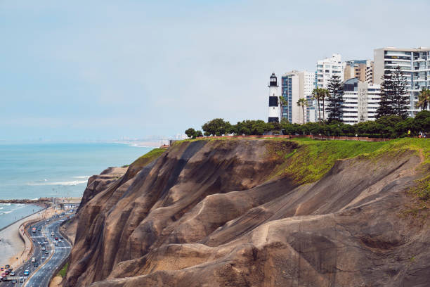 istock La Marina Lighthouse in Lima, Peru. 1399372445