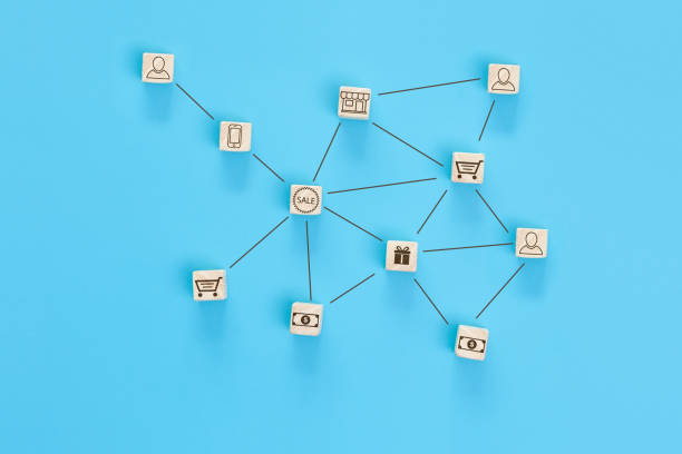 istock Conceptual image of network marketing 1399373387