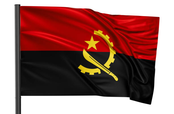 istock Angola national flag 1399375177