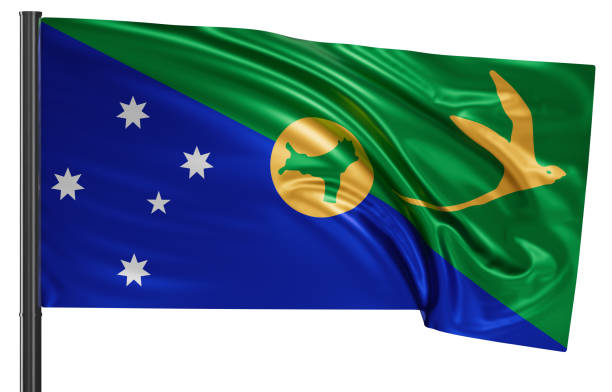 istock Christmas Island national flag 1399375212