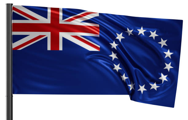 istock Cook Islands national flag 1399375239