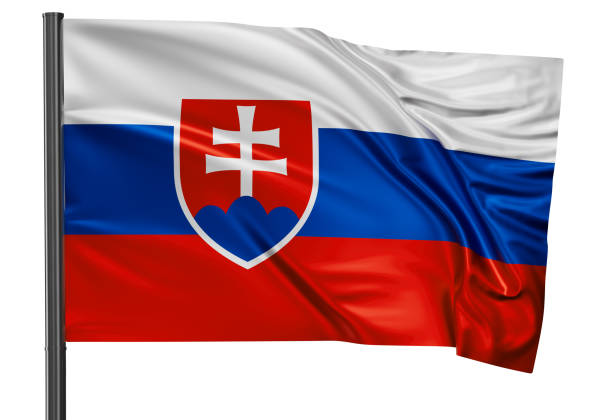 istock Slovakia national flag 1399376542