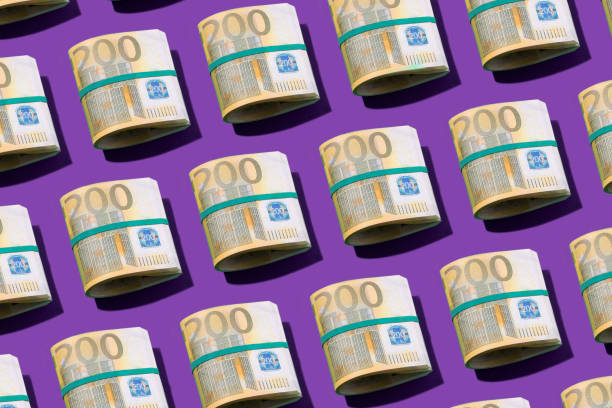 istock Roll of Two Hundred Euro Banknotes 1399376915