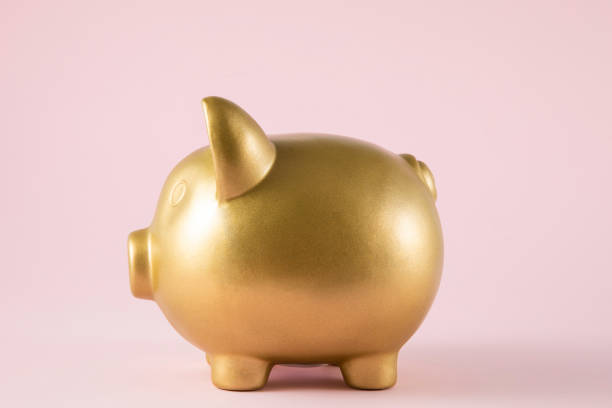 Savings award isolated on white background