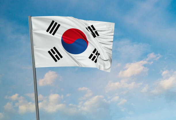 istock South Korea national flag 1399381855