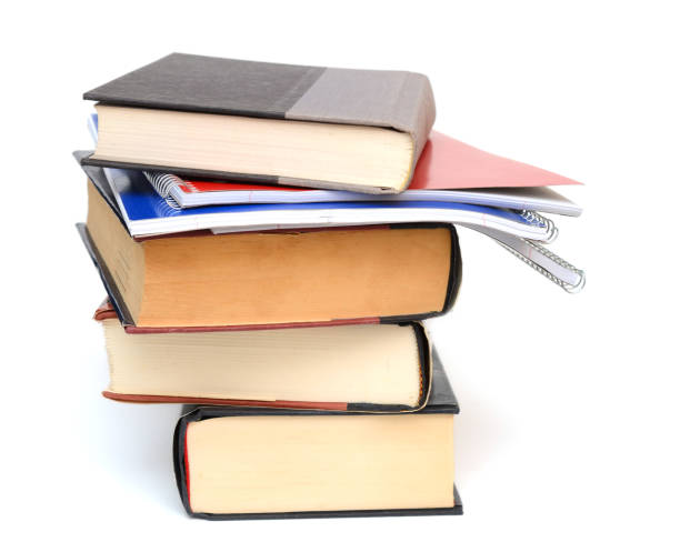 istock Pile of educational books and notebooks 1399401448