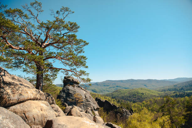 istock dovbush rocks Ukraine hiking landmark 1399411973
